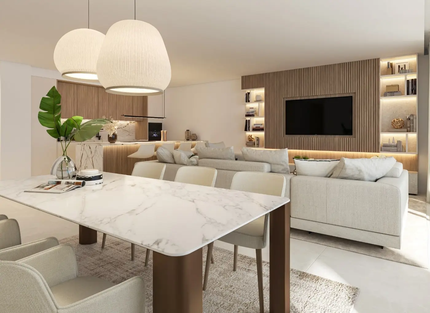 Apartamenty i Penthousy z Panoramicznym Widokiem na Morze i Górę La Concha w Nueva Andalucía – 5