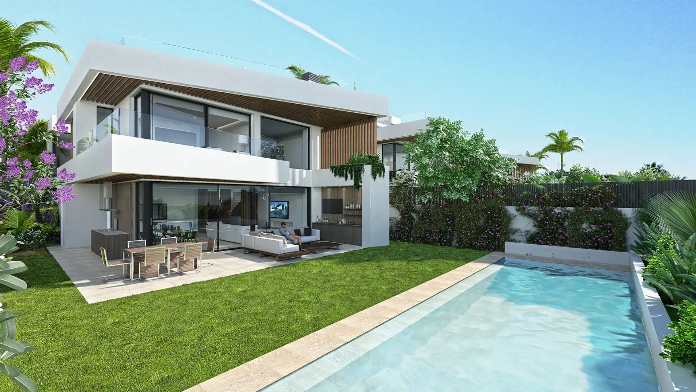 Nowe Wille z Prywatnymi Basenami i Tarasem Dachowym przy Plaży Puerto Banús – 2