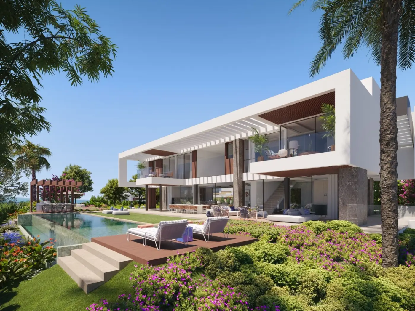 Ekskluzywne Wille z Prywatnymi Basenami Infinity i Widokiem na Morze w Nueva Andalucía, Marbella – 3