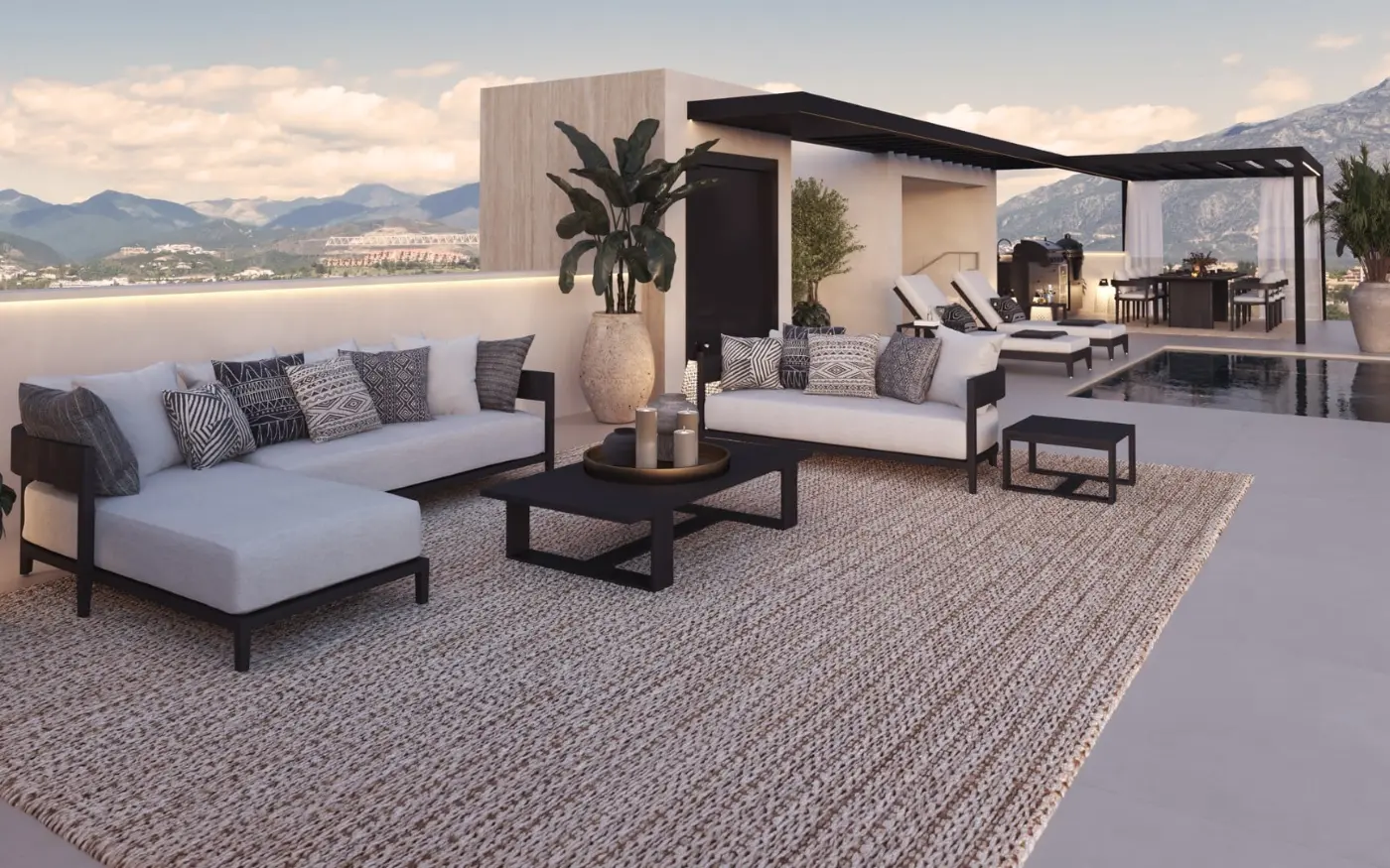 Ekskluzywne Wille z Basenem, Solarium i Windą w Cortijo Blanco, San Pedro de Alcántara – 2