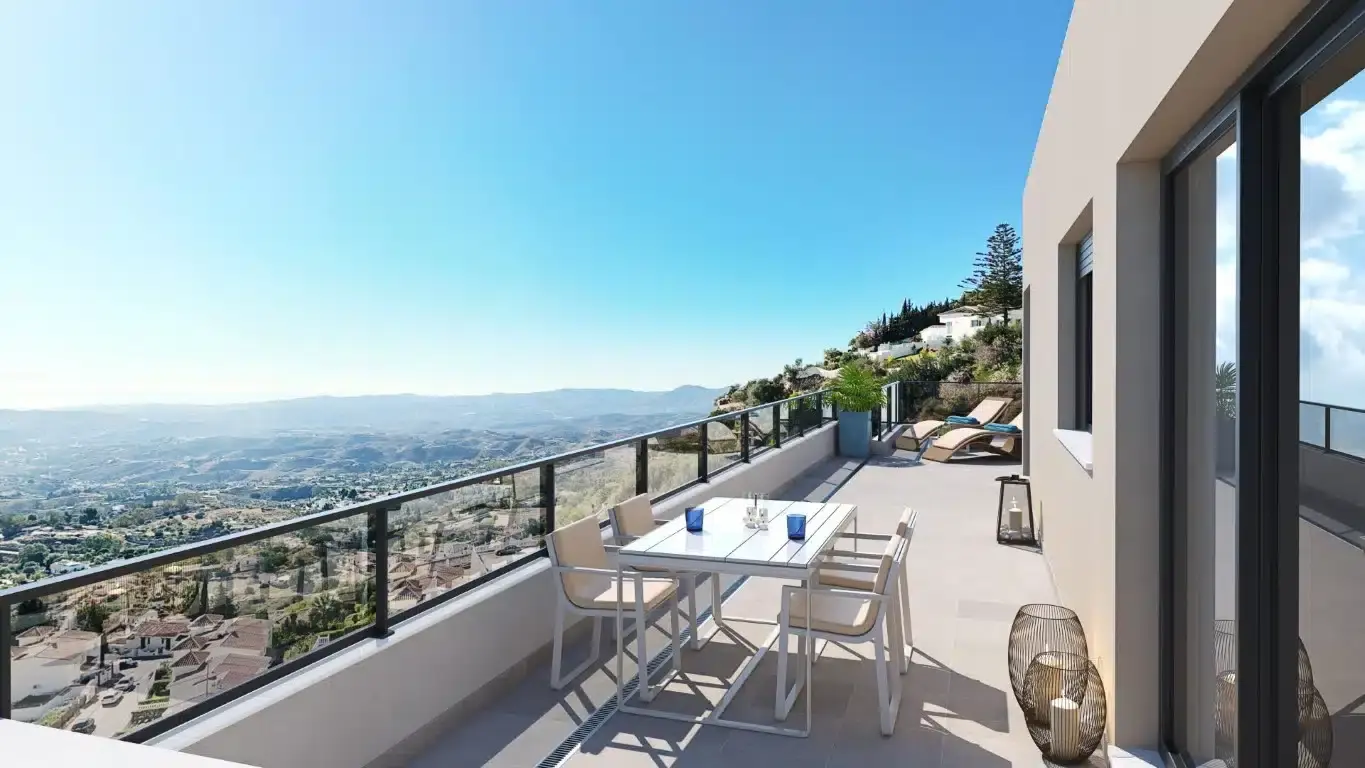 Apartamenty z Panoramicznym Widokiem na Morze w Mijas – 2