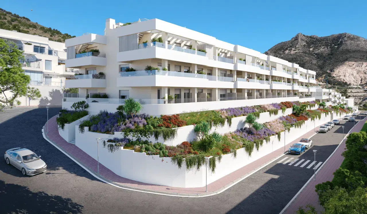 Apartamenty i Penthousy z Widokiem na Morze w Ogrodzonej Inwestycji w Benalmádenie – 5