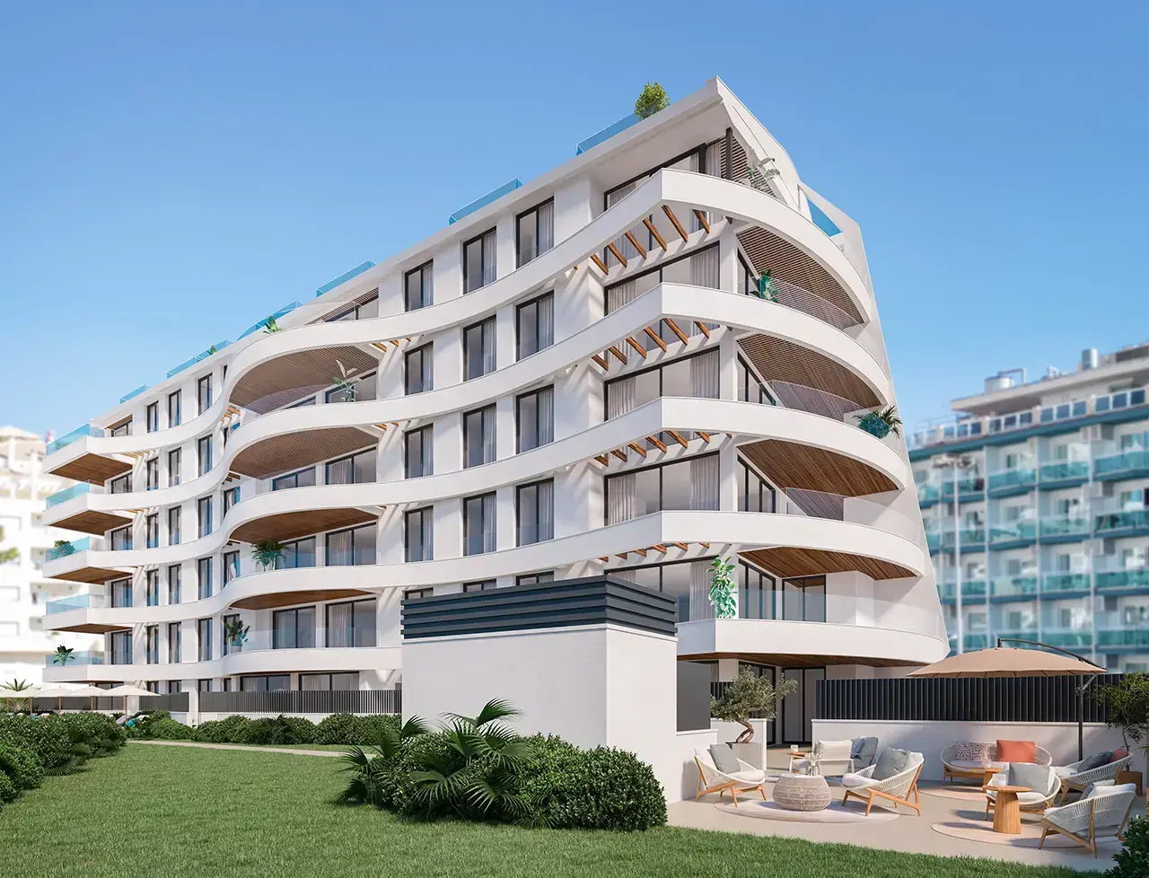 Apartamenty z Widokiem na Morze przy Prestiżowej Marinie w Benalmádenie – 4