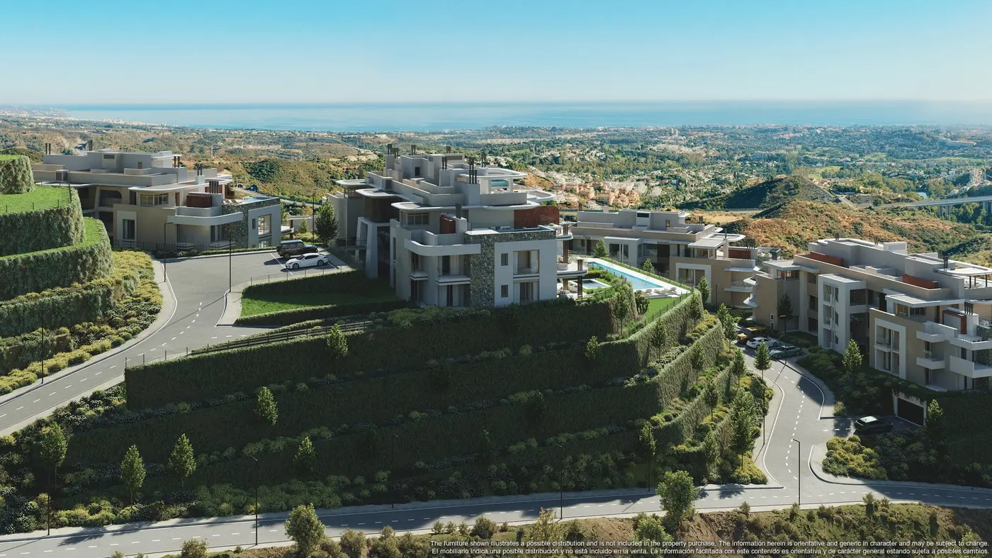Apartamenty i penthousy z widokiem na jezioro i morze – Real de La Quinta, Benahavís – 2