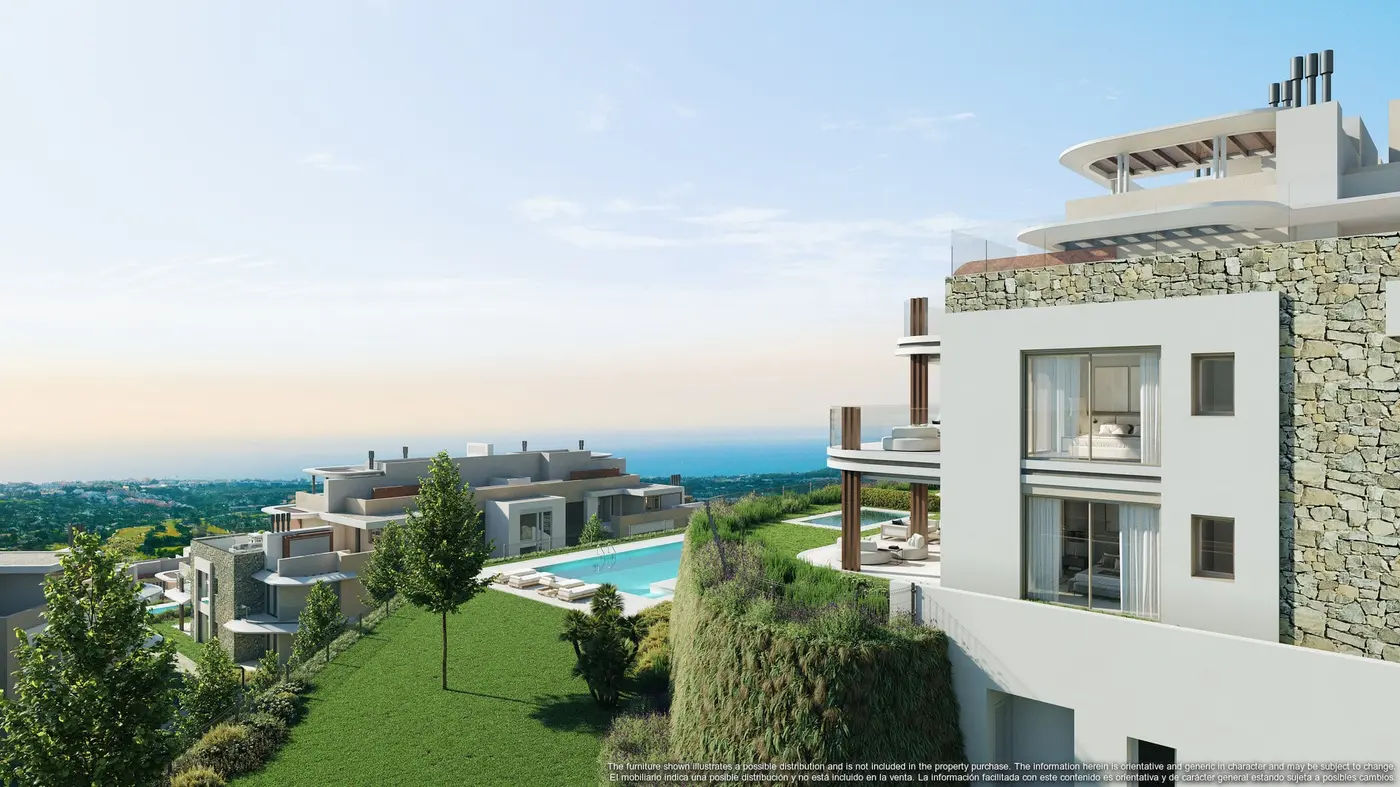 Apartamenty i penthousy z widokiem na jezioro i morze – Real de La Quinta, Benahavís – 5