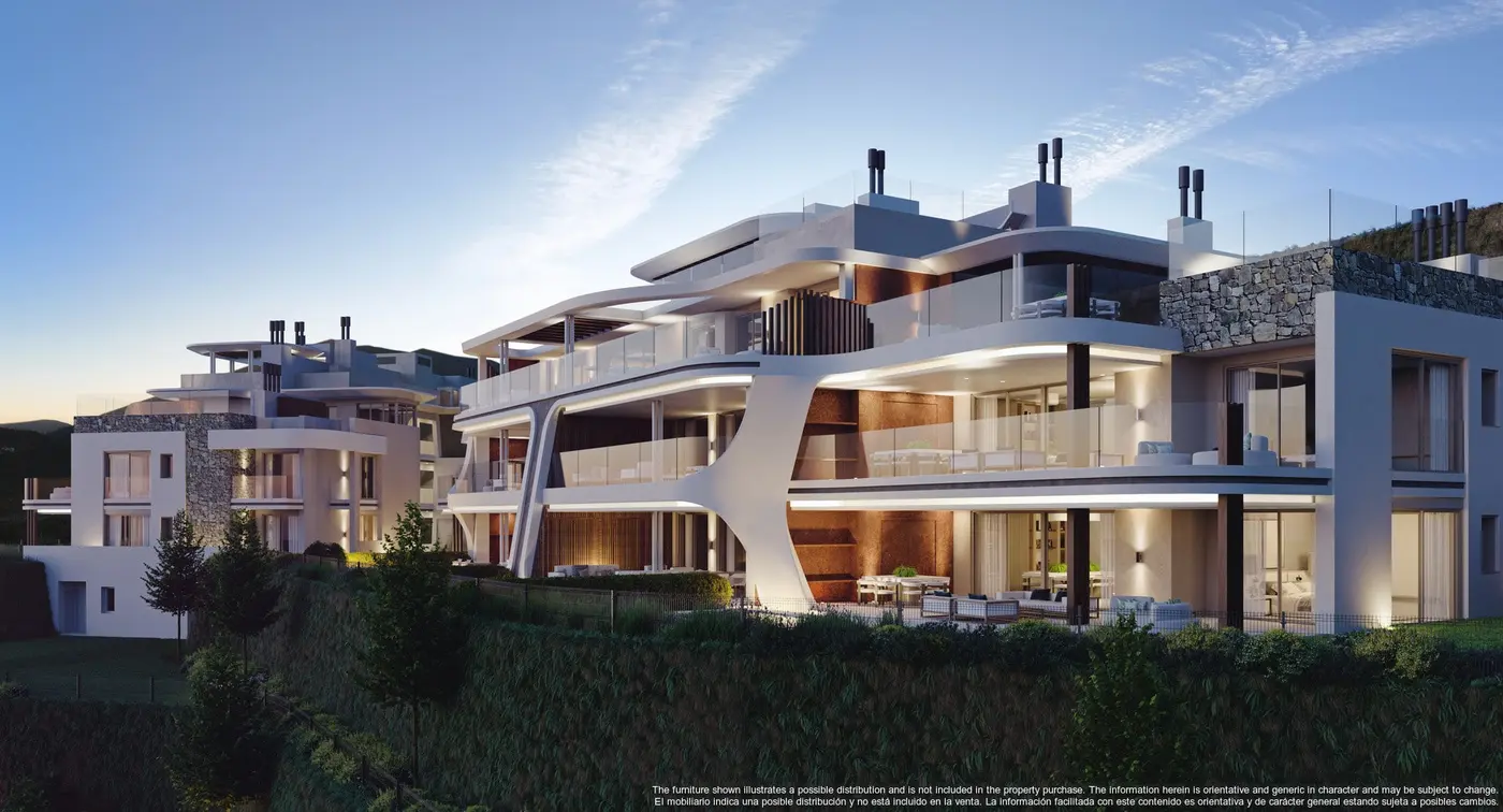 Apartamenty i penthousy z widokiem na jezioro i morze – Real de La Quinta, Benahavís – 8