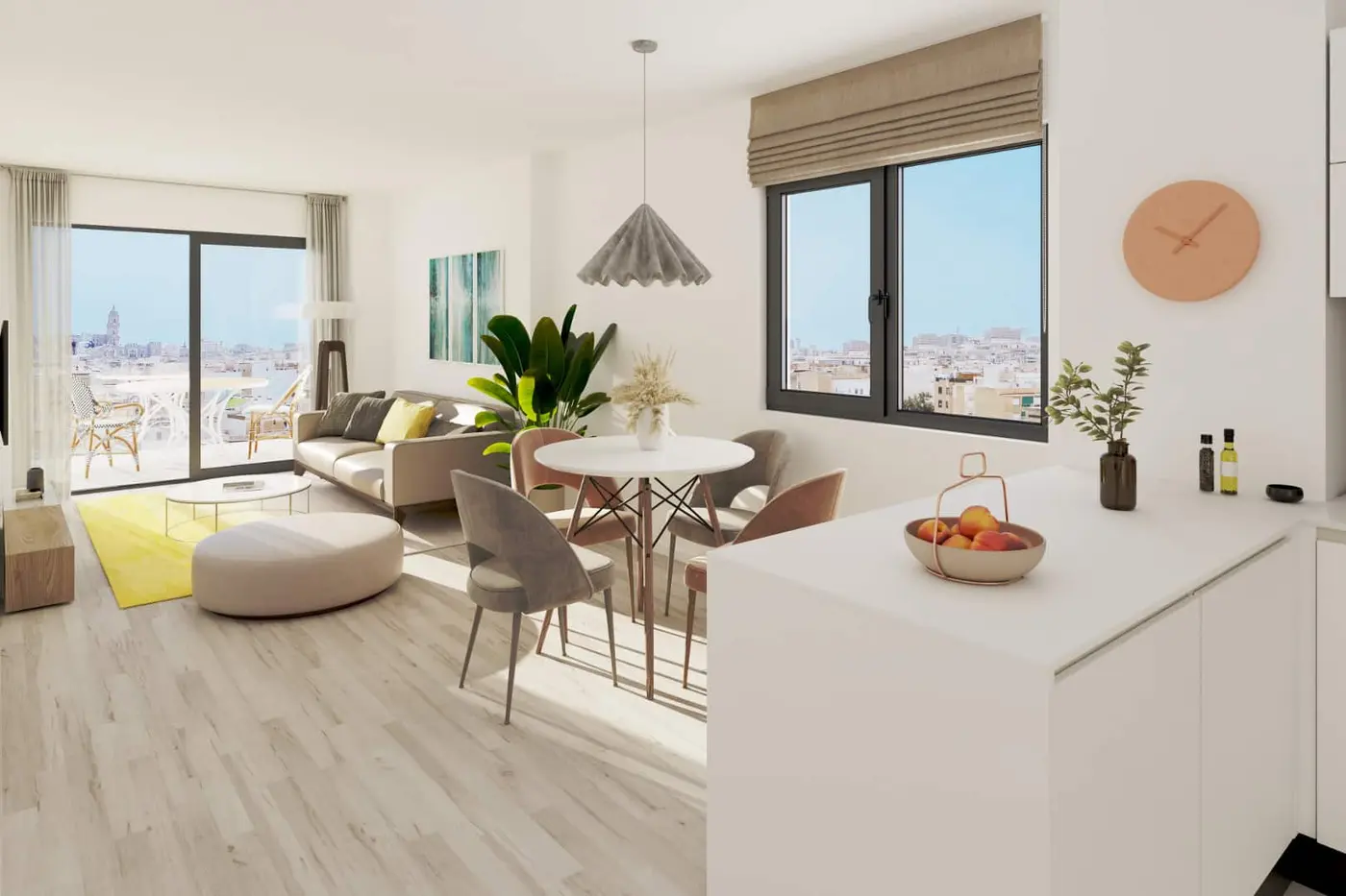 Nowoczesne apartamenty w centrum Malági z basenem na dachu – 10