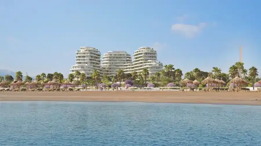 Nadmorskie apartamenty z widokiem na morze na pierwszej linii plaży w Maladze – 6