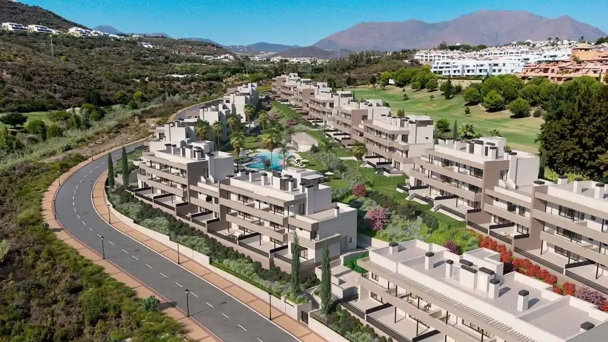 Apartamenty i penthousy w pierwszej linii golfa w Casares Costa – 2