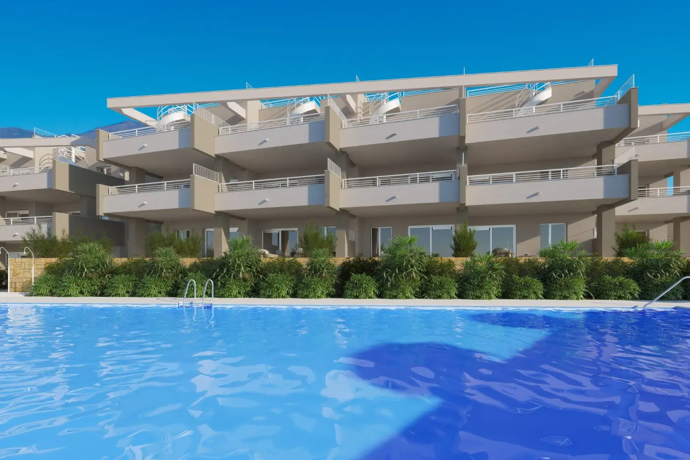 Apartamenty i penthousy z widokiem na pole golfowe w Estepona Golf – 7