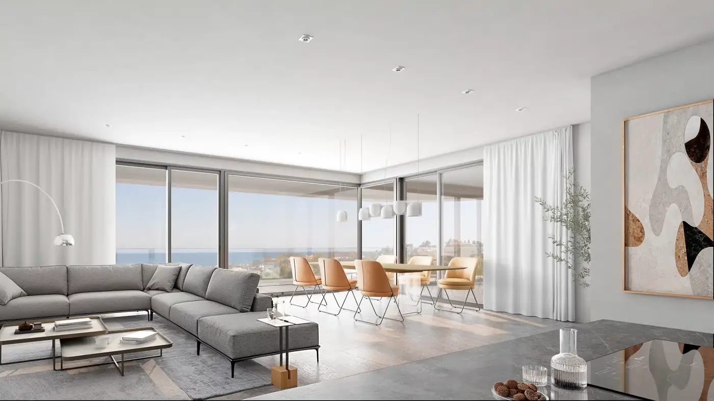 Apartamenty z prywatnymi basenami i widokiem na morze w Manilvie – 16
