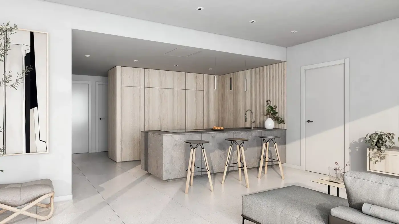 Apartamenty z prywatnymi basenami i widokiem na morze w Manilvie – 17
