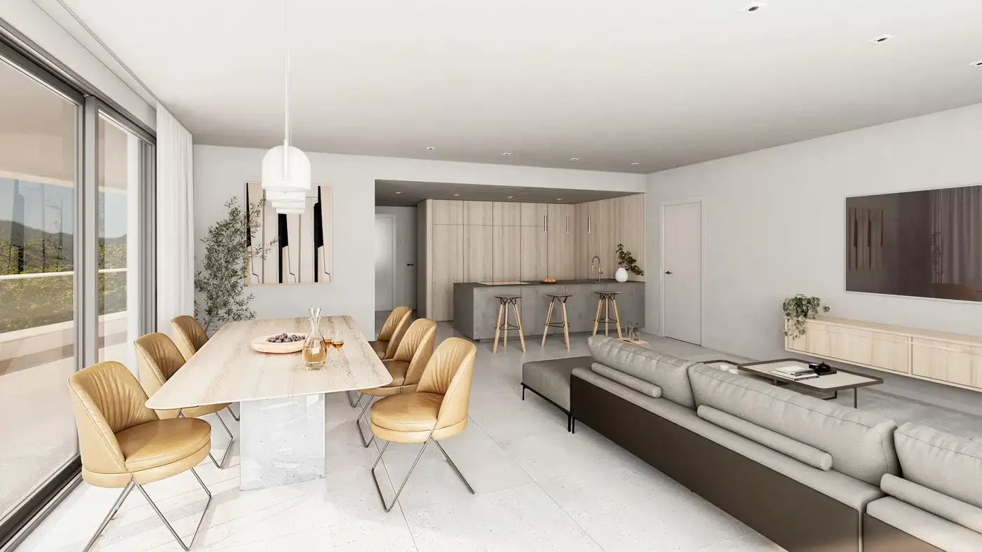 Apartamenty z prywatnymi basenami i widokiem na morze w Manilvie – 18