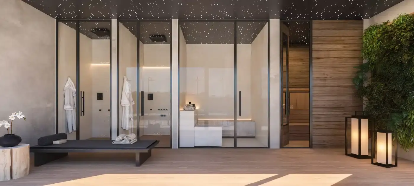 Nowoczesne apartamenty i penthousy z widokiem na morze w Manilvie – 11