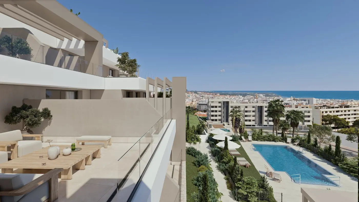Butikowe Apartamenty z Widokiem na Morze i Gibraltar w Sercu Estepony – Las Mesas Infinity Homes – 10