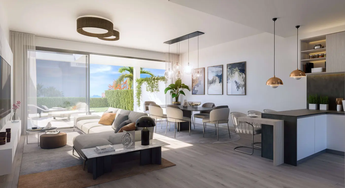 Ekskluzywne Szeregowce z Panoramicznym Widokiem na Gibraltar i Morze – Golden View II, Manilva – 5