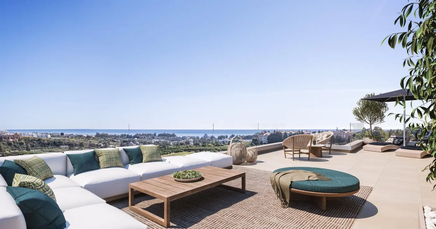 Nowoczesne Apartamenty i Penthouse'y z Panoramicznym Widokiem na Morze na New Golden Mile – Capri II, Estepona – 8