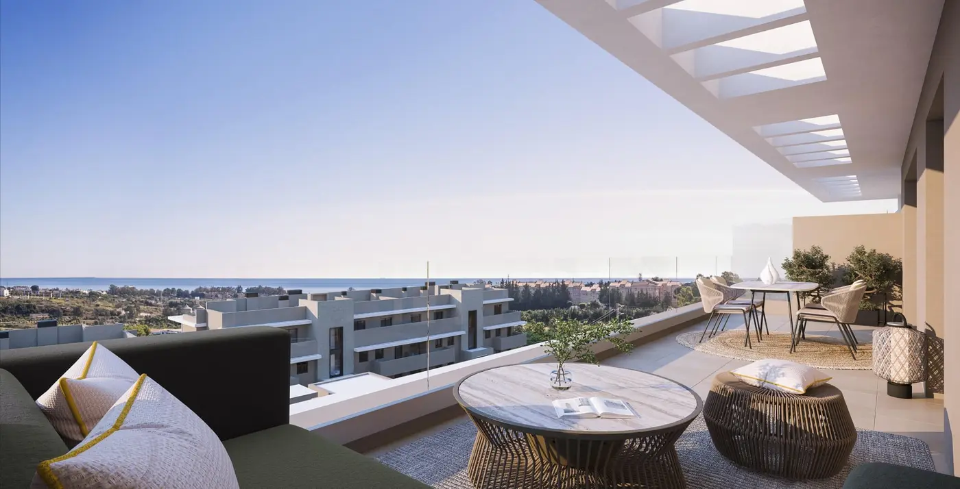 Nowoczesne Apartamenty i Penthouse'y z Panoramicznym Widokiem na Morze na New Golden Mile – Capri II, Estepona – 9