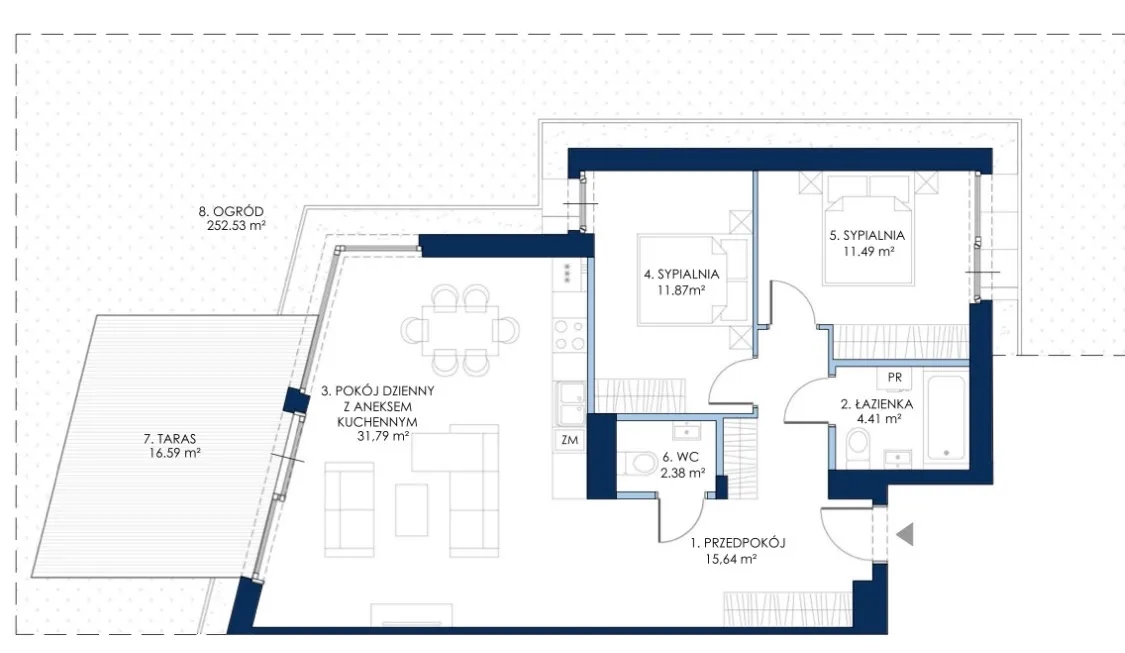 Luksusowy apartament na parterze - gotowy do odbioru  – 3