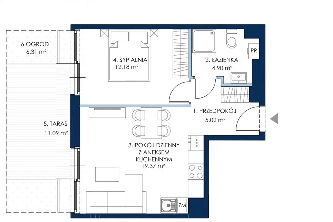 Luksusowy apartament na parterze – 2