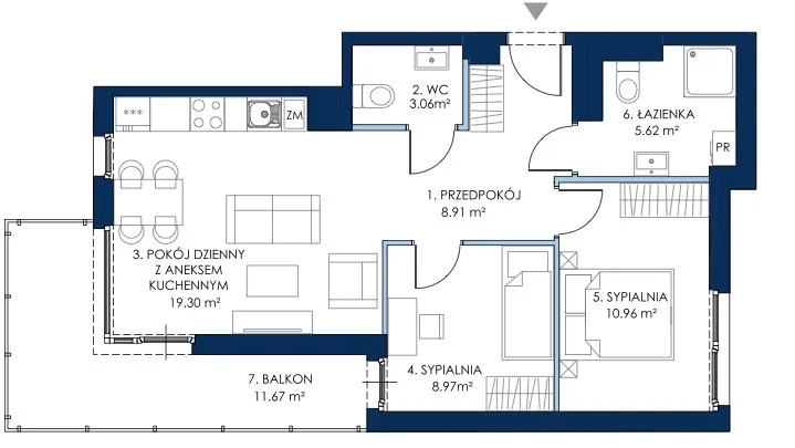 Luksusowy apartament na pierwszym piętrze – 2