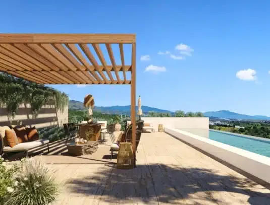  Luksusowy penthouse z pięknym widokiem w Finca Cortesin – 2