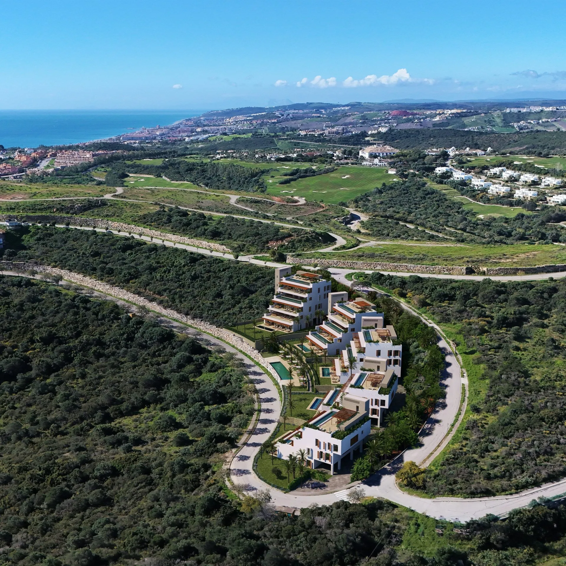  Luksusowy penthouse z pięknym widokiem w Finca Cortesin – 11