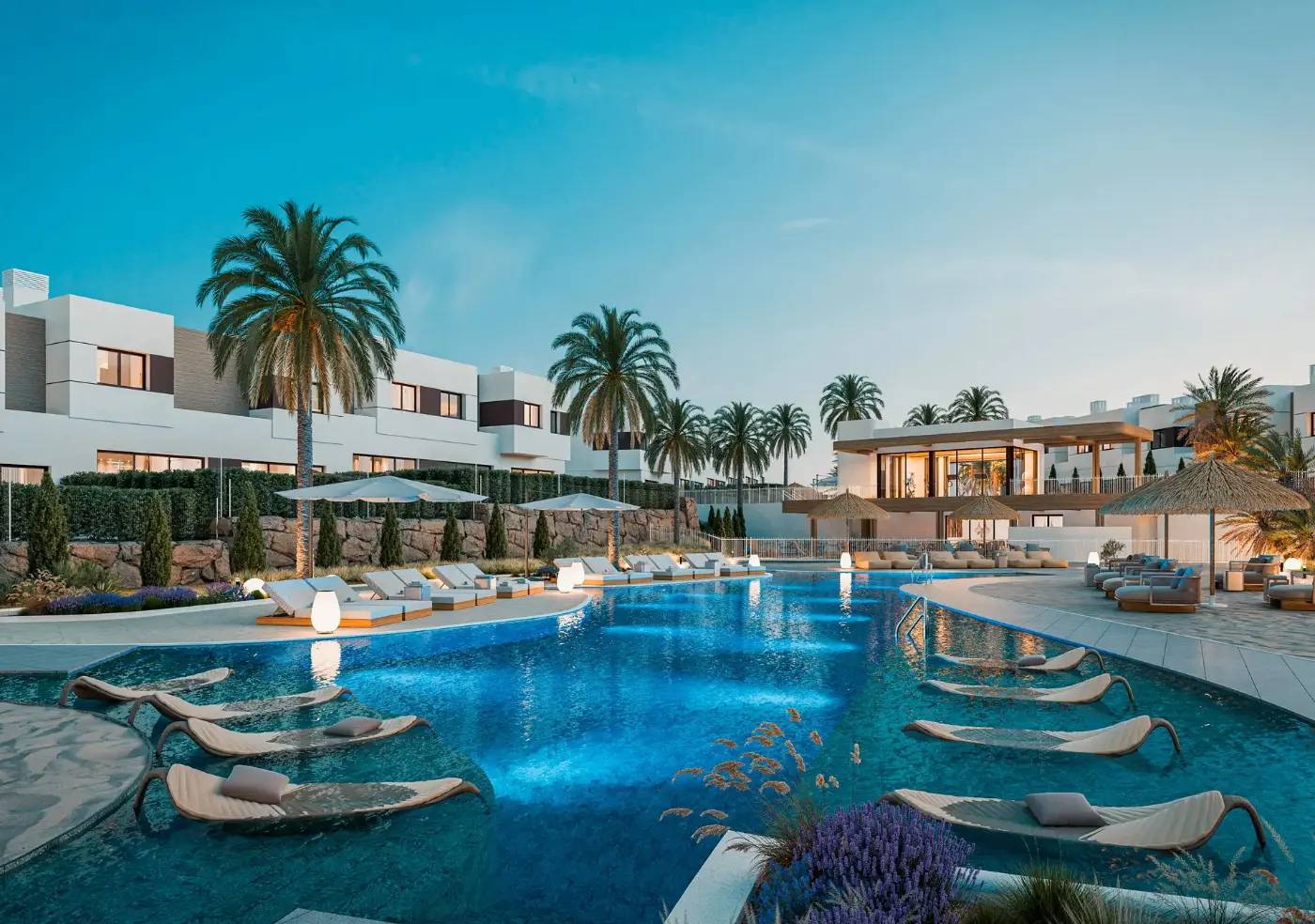Ekskluzywne Domy Bliźniacze w Zielonych Płucach Costa del Sol – Mijas — Mijas, Hiszpania