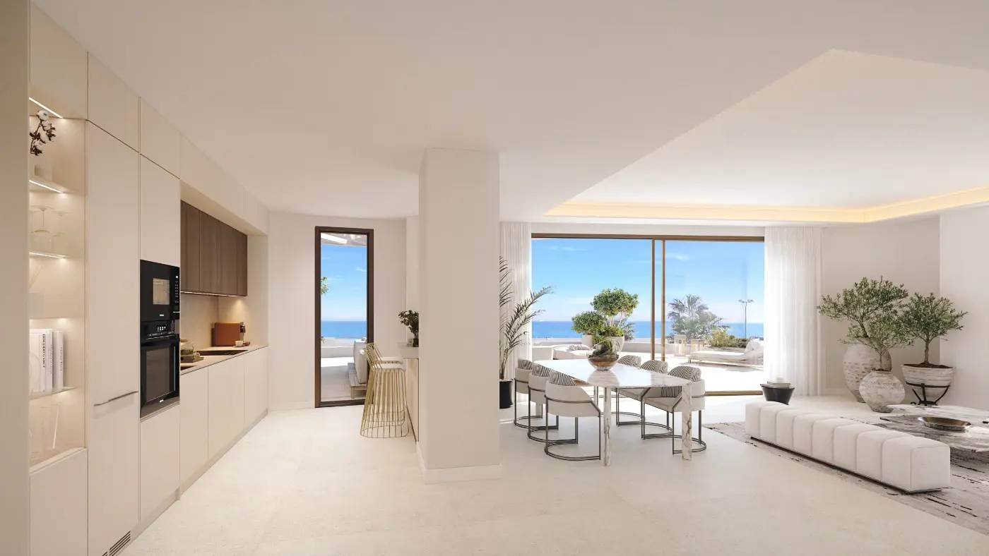 Luksusowe Apartamenty w Pierwszej Linii Plaży – Malaga, Costa del Sol — Malaga, Hiszpania (zdjęcie 6 z 28)