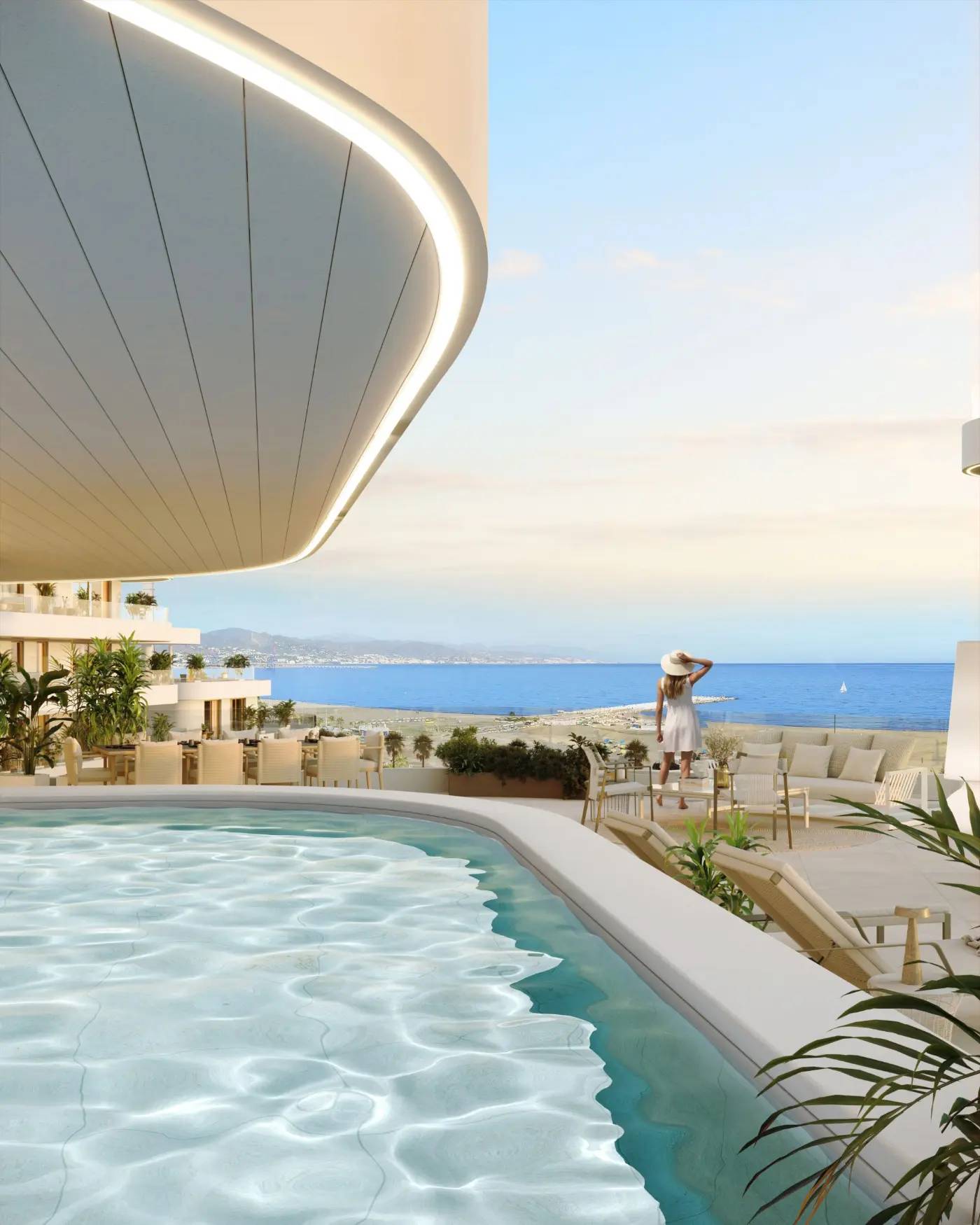 Luksusowe Apartamenty w Pierwszej Linii Plaży – Malaga, Costa del Sol — Malaga, Hiszpania (zdjęcie 26 z 28)