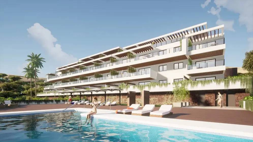 Nowoczesne Apartamenty z Widokiem na Morze – Calahonda, Mijas, Costa del Sol — Mijas, Hiszpania