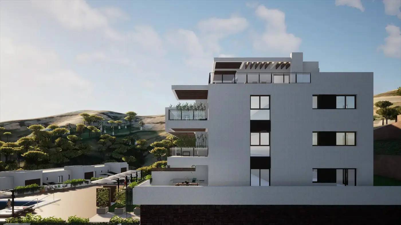 Nowoczesne Apartamenty z Widokiem na Morze – Calahonda, Mijas, Costa del Sol — Mijas, Hiszpania (zdjęcie 4 z 12)