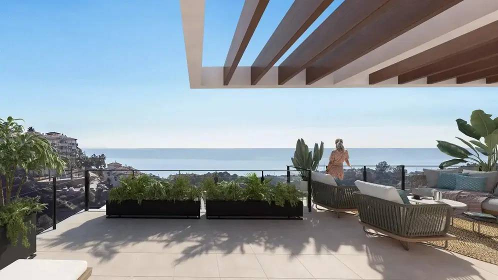 Nowoczesne Apartamenty z Widokiem na Morze – Calahonda, Mijas, Costa del Sol — Mijas, Hiszpania (zdjęcie 8 z 12)