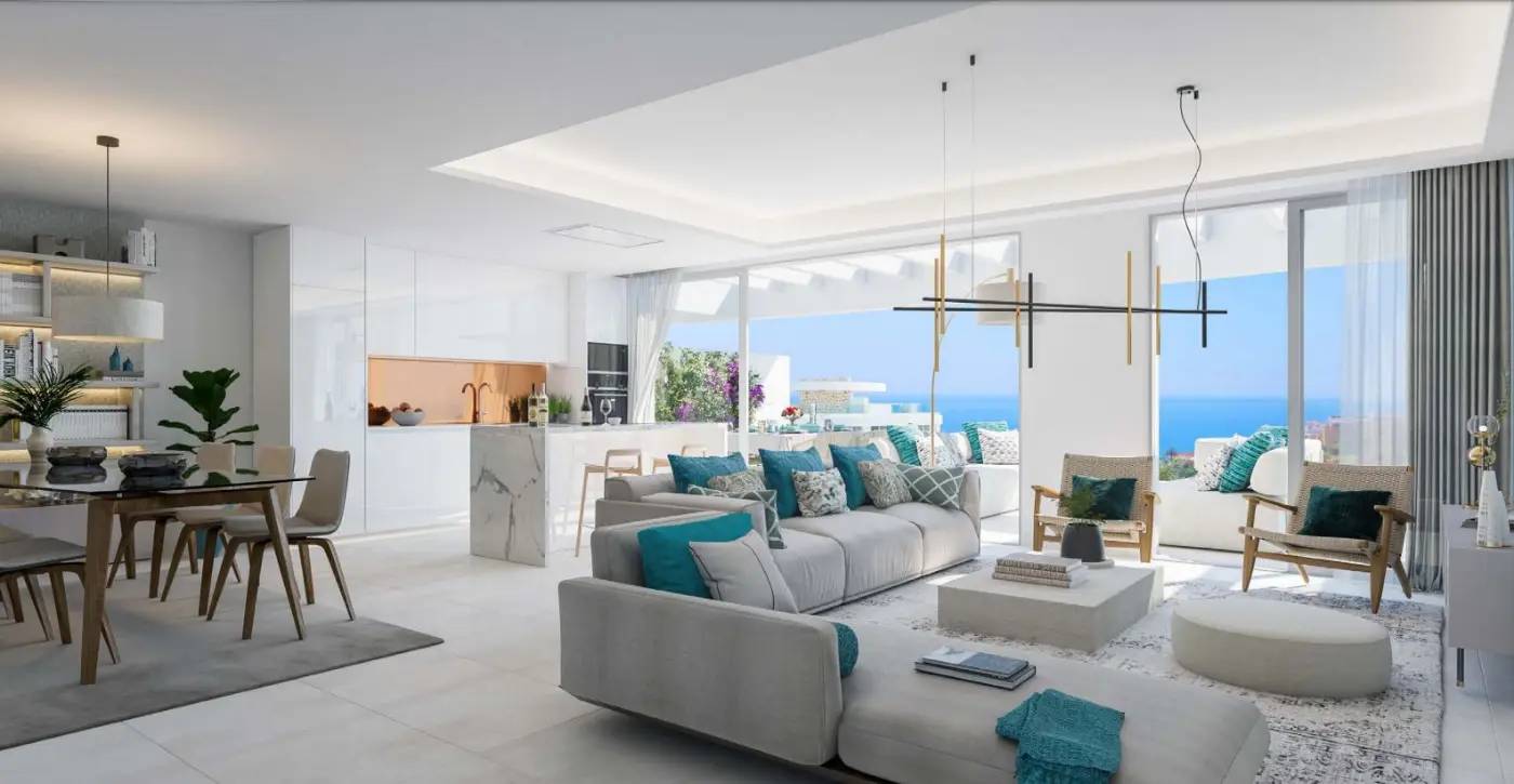 Prestiżowe Apartamenty i Penthouse'y z Widokiem na Morze – Mijas Costa, Costa del Sol — Mijas, Hiszpania (zdjęcie 9 z 20)
