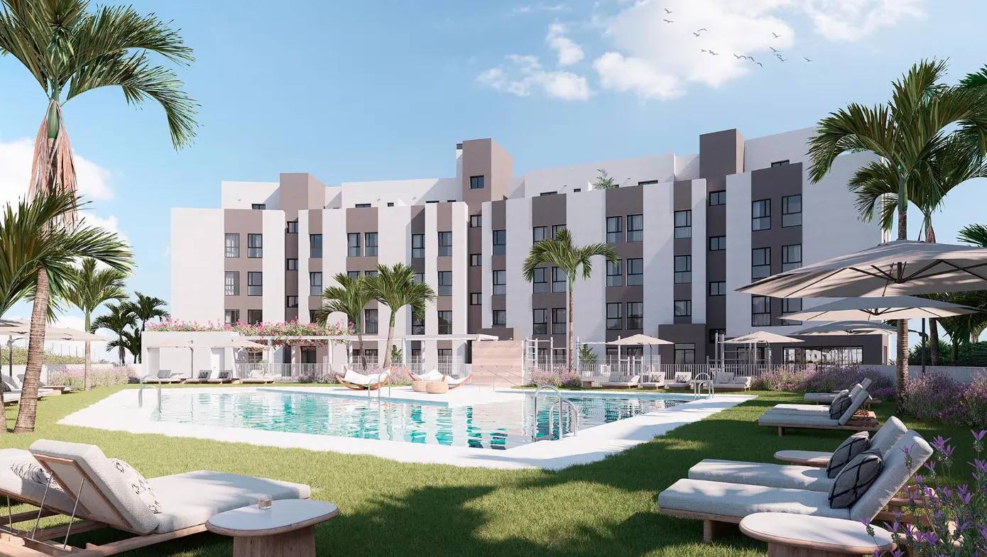 Nowoczesne Apartamenty z Basenem i Fitness – Mijas, Costa del Sol — Mijas, Hiszpania (zdjęcie 3 z 10)