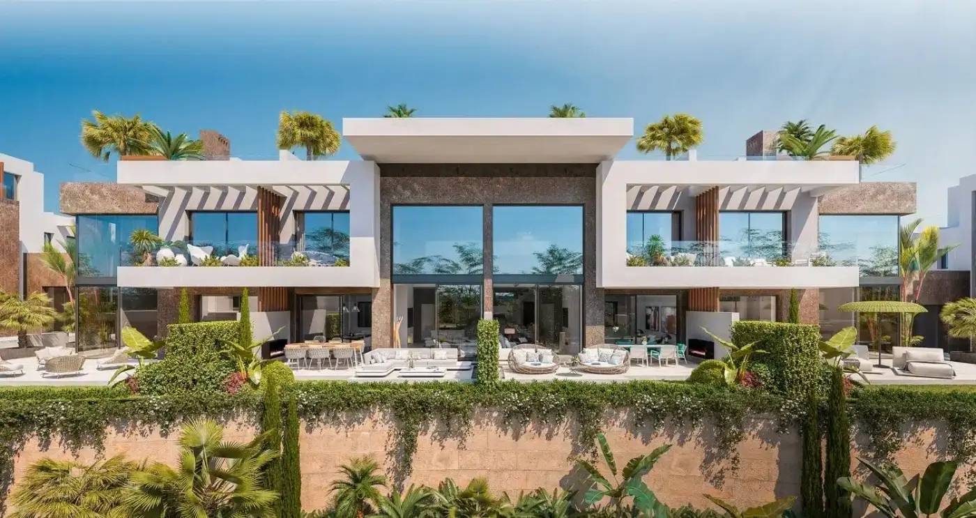 Ekskluzywne domy  z widokiem  na Morze w Prestiżowej Dzielnicy Marbelli — Marbella, Hiszpania (zdjęcie 21 z 30)