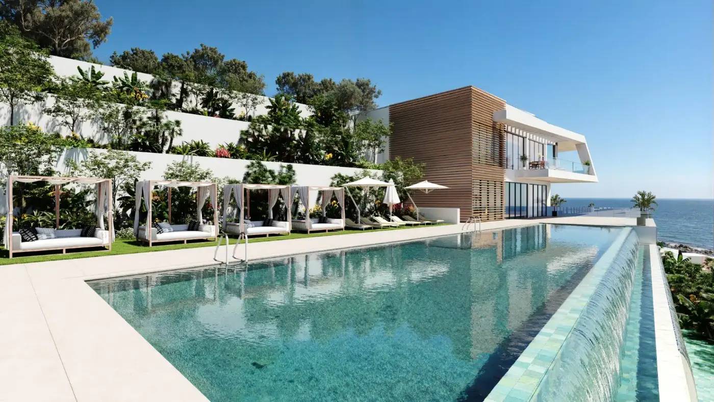 Luksusowe domy z widokiem na Morze w Ekskluzywnej Dzielnicy Marbelli — Marbella, Hiszpania (zdjęcie 5 z 27)