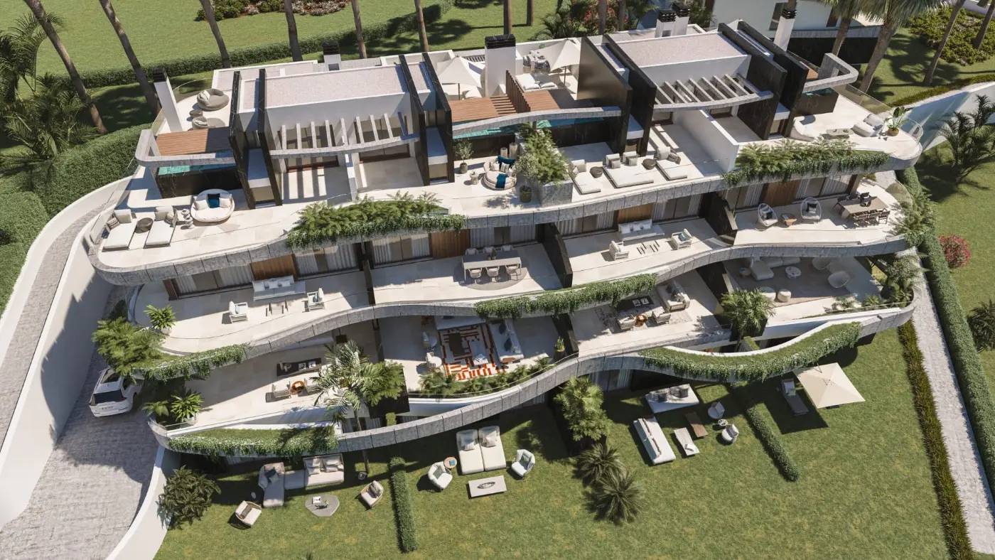 Ekskluzywne Apartamenty Dwupoziomowe z Panoramicznym Widokiem na Wzgórzach Elvirii w Marbelli — Marbella, Hiszpania (zdjęcie 8 z 8)