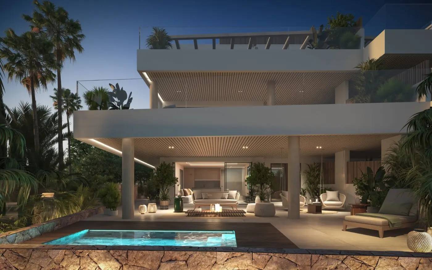 Luksusowe Apartamenty i Penthousy z Prywatnymi Basenami i Widokiem na Morze w Cabopino — Marbella, Hiszpania (zdjęcie 5 z 15)
