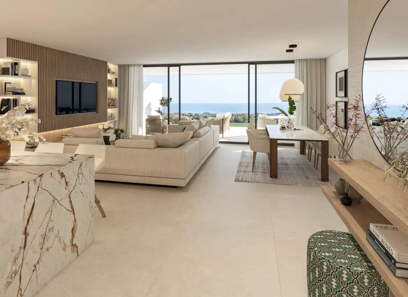 Apartamenty i Penthousy z Panoramicznym Widokiem na Morze i Górę La Concha w Nueva Andalucía — Marbella, Hiszpania (zdjęcie 4 z 25)