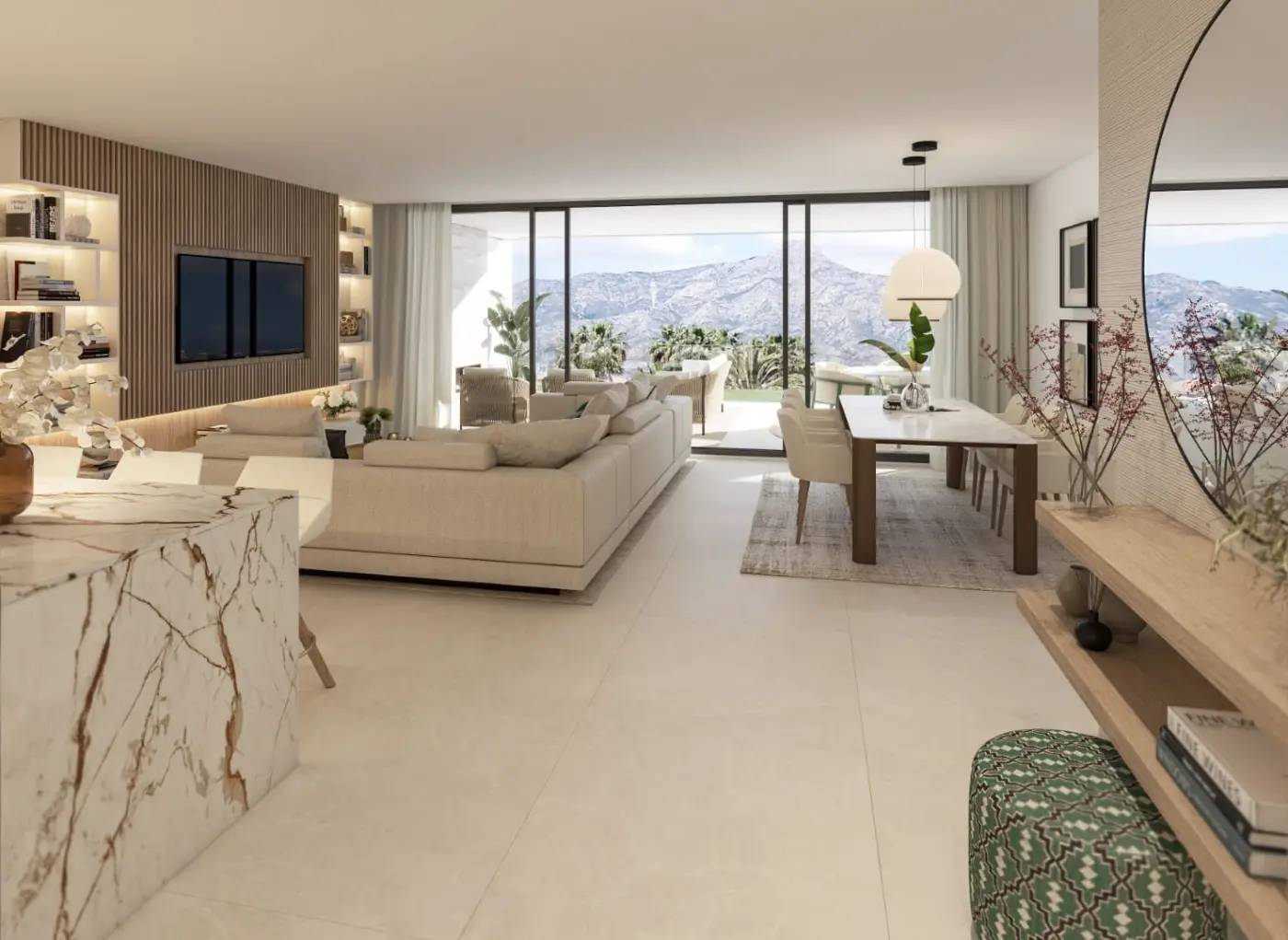 Apartamenty i Penthousy z Panoramicznym Widokiem na Morze i Górę La Concha w Nueva Andalucía — Marbella, Hiszpania (zdjęcie 8 z 25)