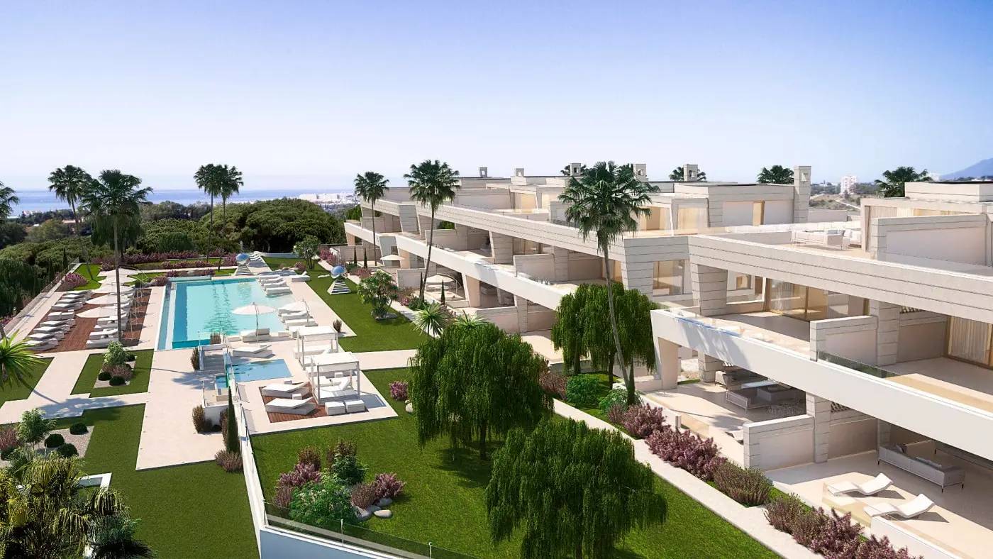 Ekskluzywne Apartamenty i Penthousy z Prywatnymi Tarasami i Widokiem na Morze na Złotej Mili Marbelli — Marbella, Hiszpania (zdjęcie 5 z 21)