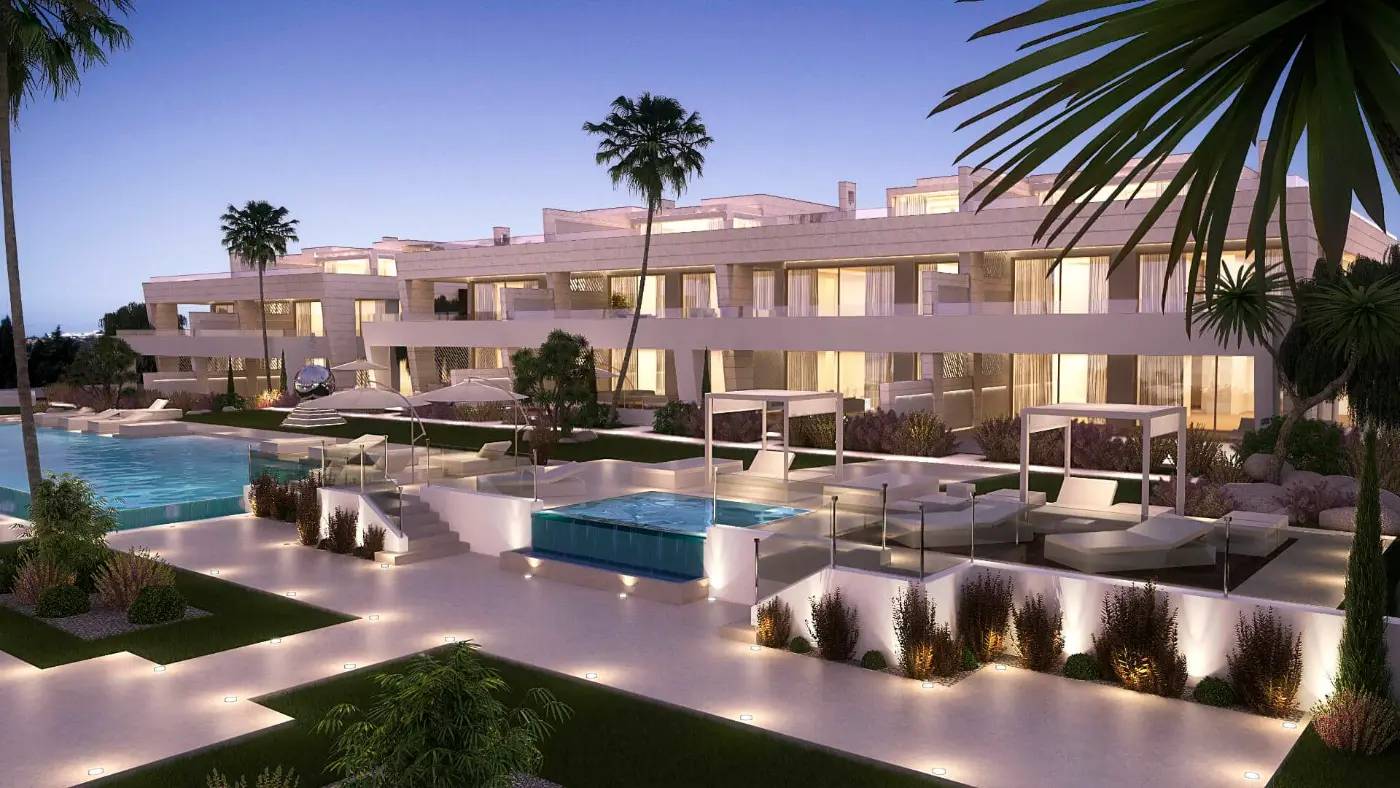 Ekskluzywne Apartamenty i Penthousy z Prywatnymi Tarasami i Widokiem na Morze na Złotej Mili Marbelli — Marbella, Hiszpania (zdjęcie 20 z 21)