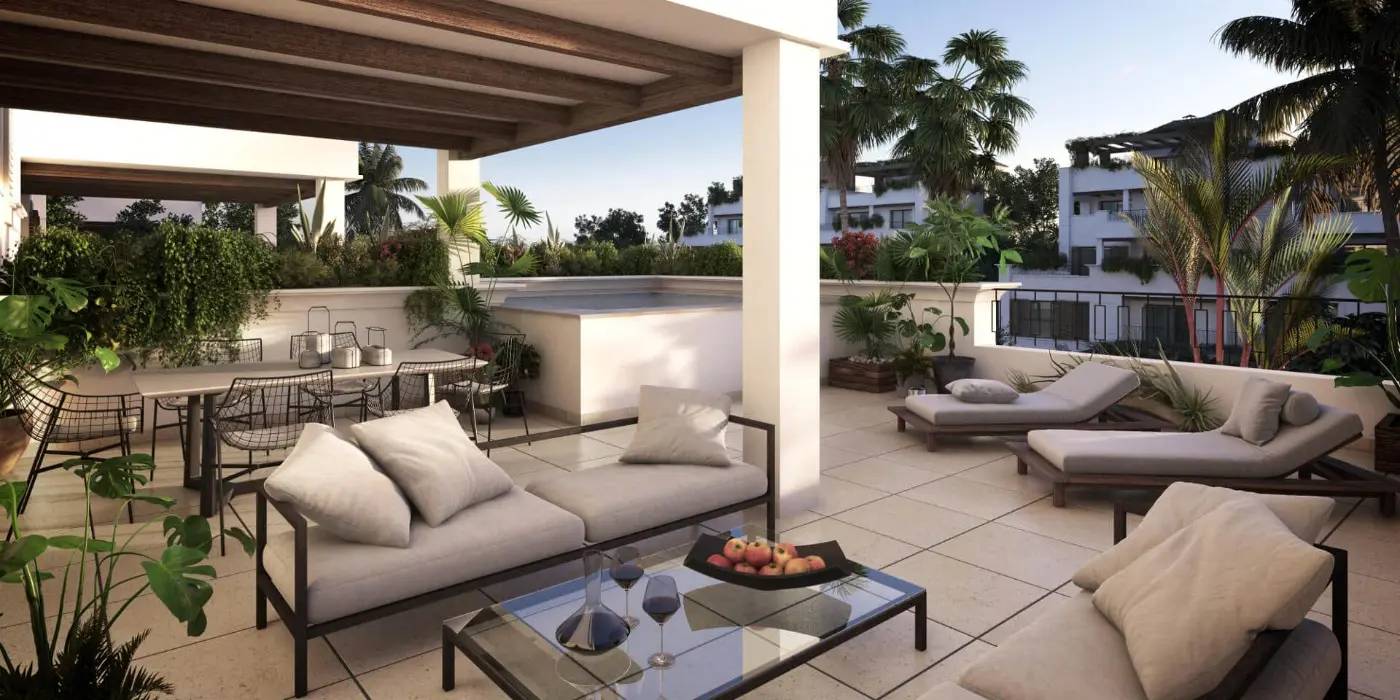 Ekskluzywne Apartamenty i Penthousy z Basenami Prywatnymi na Złotej Mili Marbelli — Marbella, Hiszpania (zdjęcie 3 z 7)