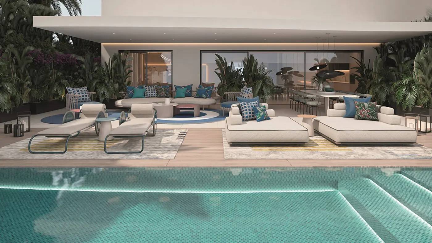 Luksusowe Apartamenty i Wille w Pierwszej Linii Plaży w Las Chapas, Marbella — Marbella, Hiszpania (zdjęcie 6 z 25)