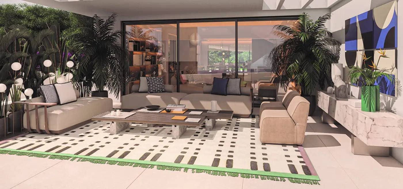 Luksusowe Apartamenty i Wille w Pierwszej Linii Plaży w Las Chapas, Marbella — Marbella, Hiszpania (zdjęcie 8 z 25)