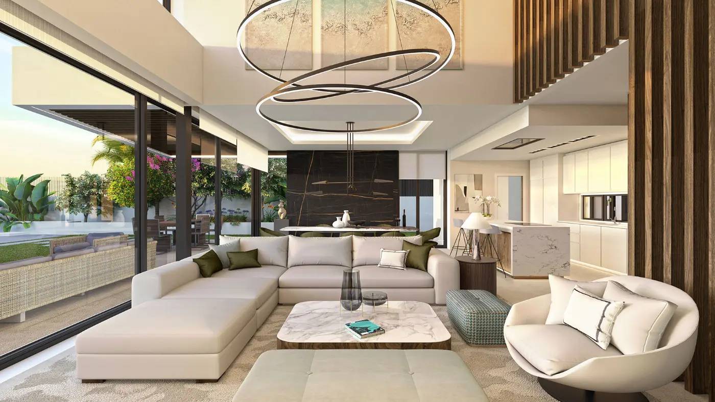 Nowe Wille z Prywatnymi Basenami i Tarasem Dachowym przy Plaży Puerto Banús — Marbella, Hiszpania (zdjęcie 5 z 11)