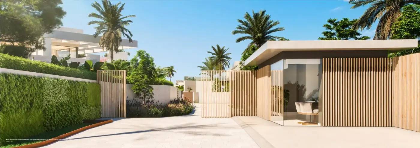 Ekskluzywne Wille Elie Saab z Widokiem na Morze Śródziemne w Balcones de Sierra Blanca, Marbella — Marbella, Hiszpania