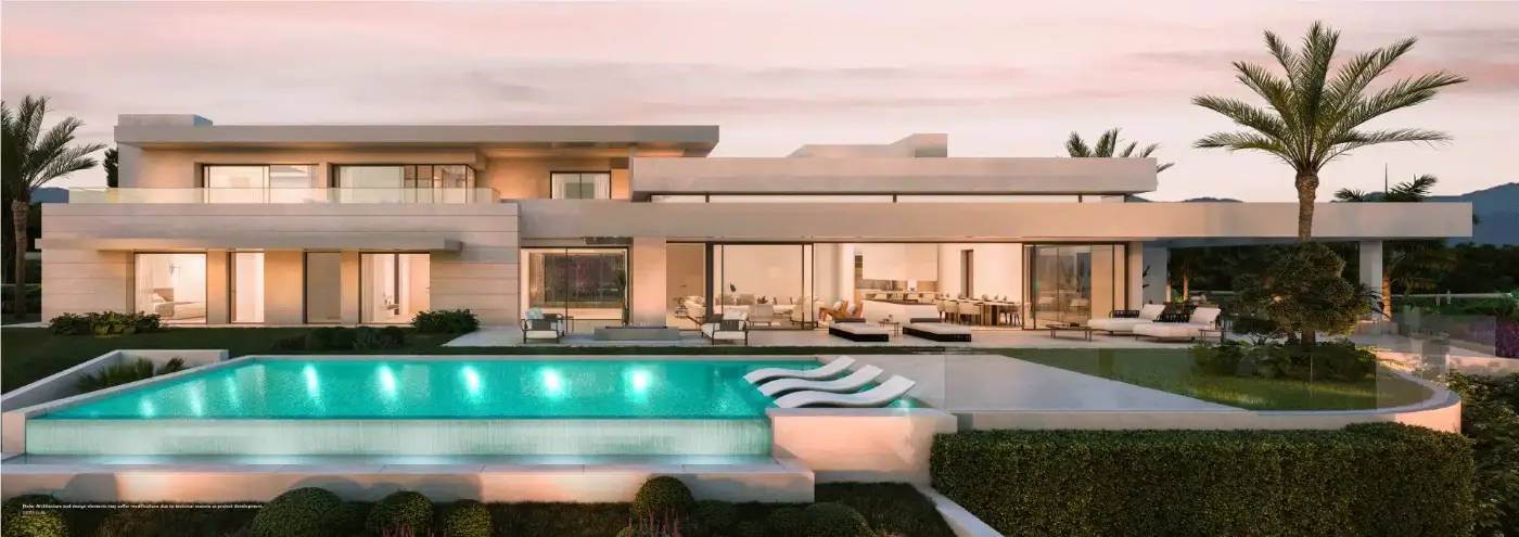 Ekskluzywne Wille Elie Saab z Widokiem na Morze Śródziemne w Balcones de Sierra Blanca, Marbella — Marbella, Hiszpania (zdjęcie 7 z 10)