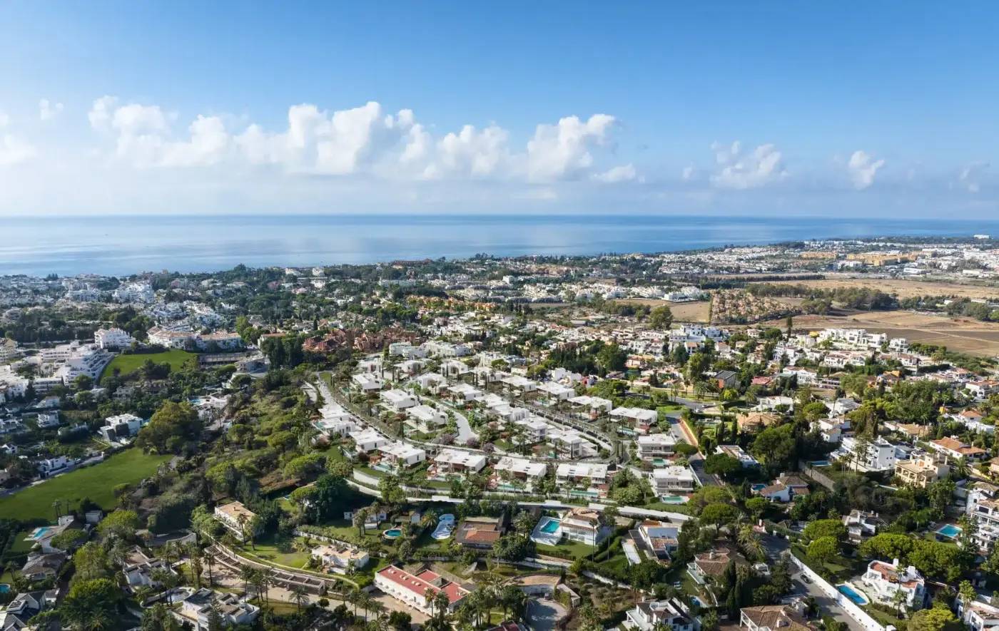 Ekskluzywne Wille z Prywatnymi Basenami Infinity i Widokiem na Morze w Nueva Andalucía, Marbella — Marbella, Hiszpania (zdjęcie 4 z 10)